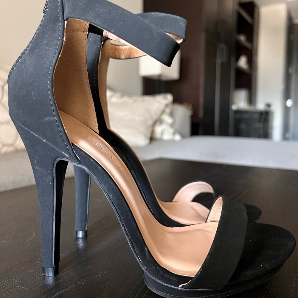 Black heels